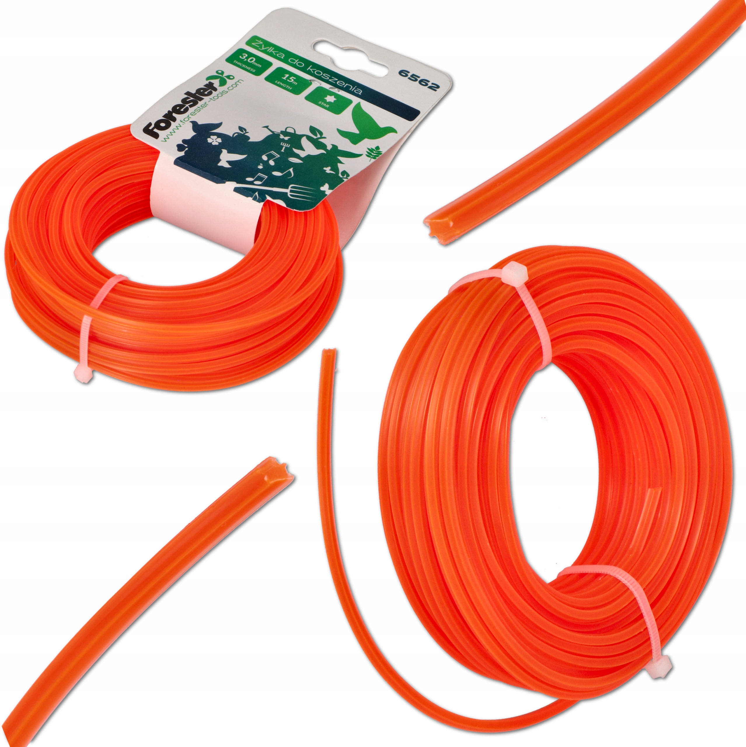 

Żyłka Do Koszenia 1,6 MM 15 M Gwiazda Forester