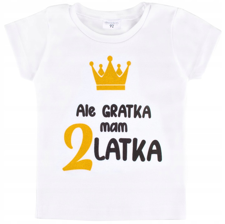 

Koszulka Urodziny Ale gratka mam 2 latka - r. 92