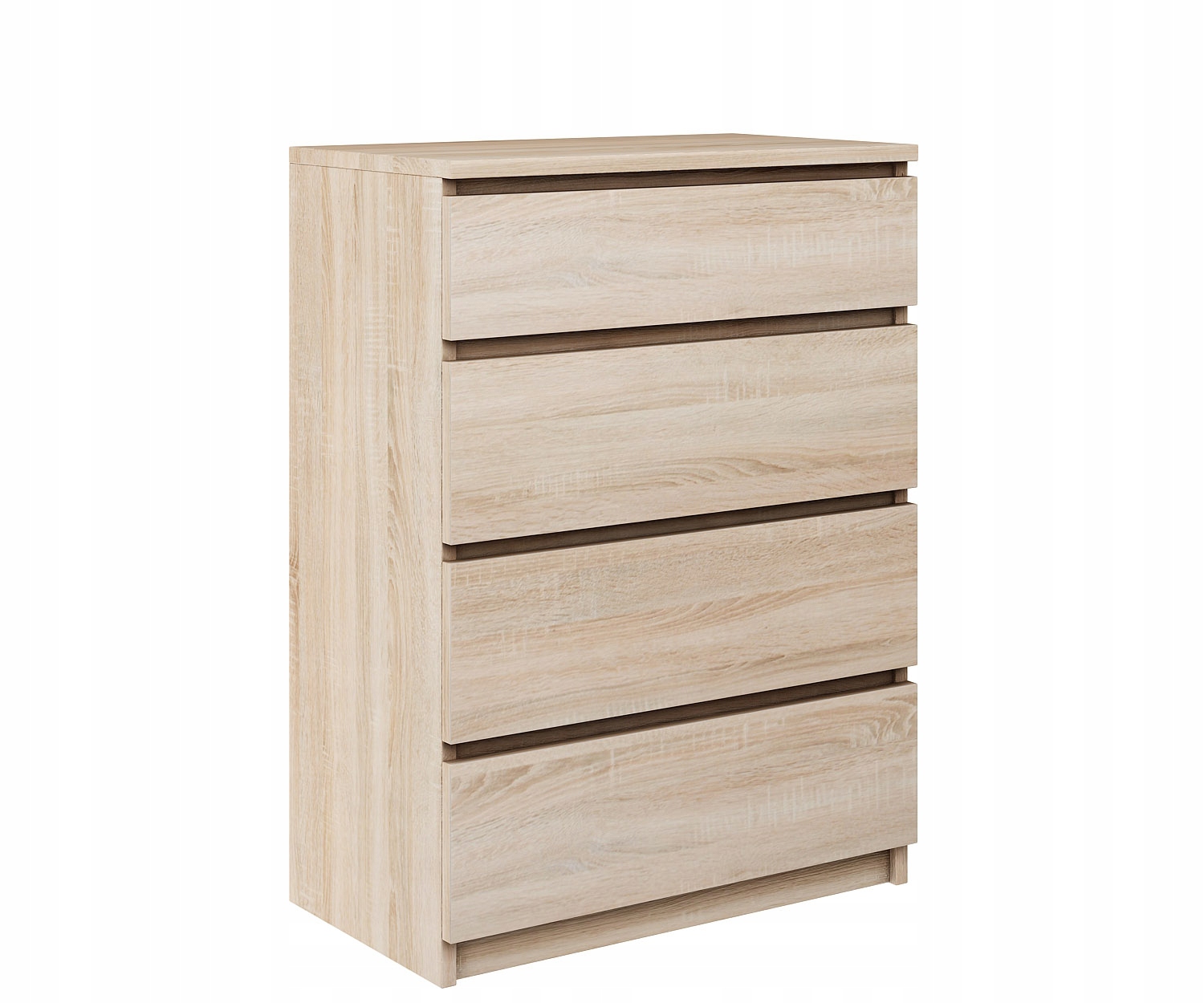 NOWOCZESNA komoda 4 szuflady szafka SONOMA