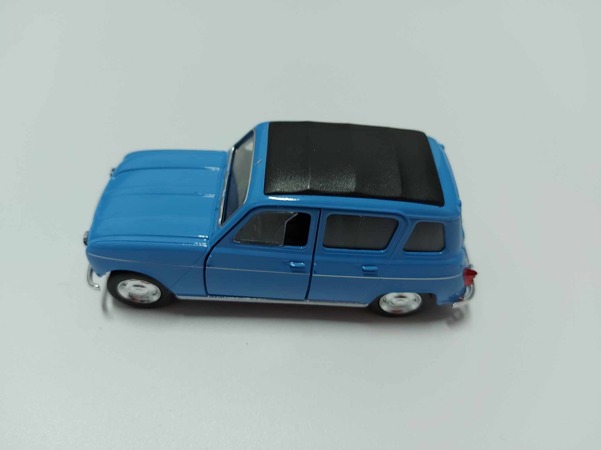 WELLY RENAULT 4 Niebieski 1:34 METALOWY NOWY MODEL Marka Welly