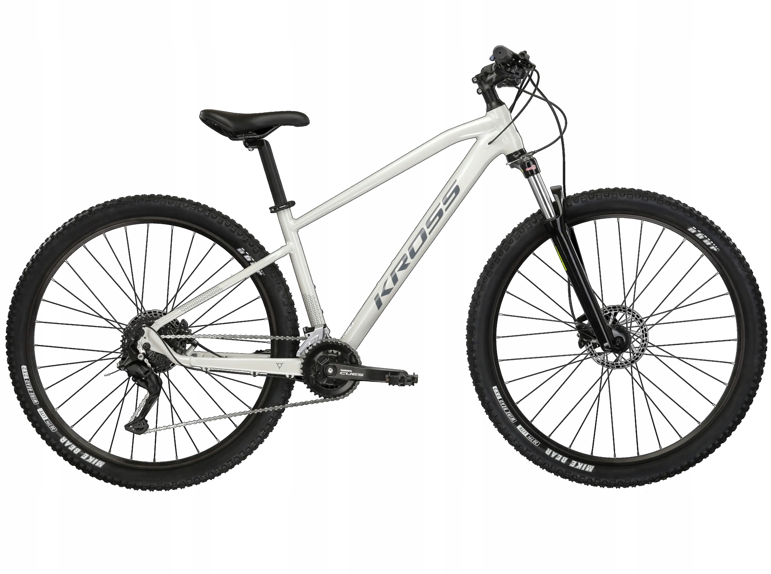 Rower Kross Hexagon 5.0 gen2 rama 15 cali szary