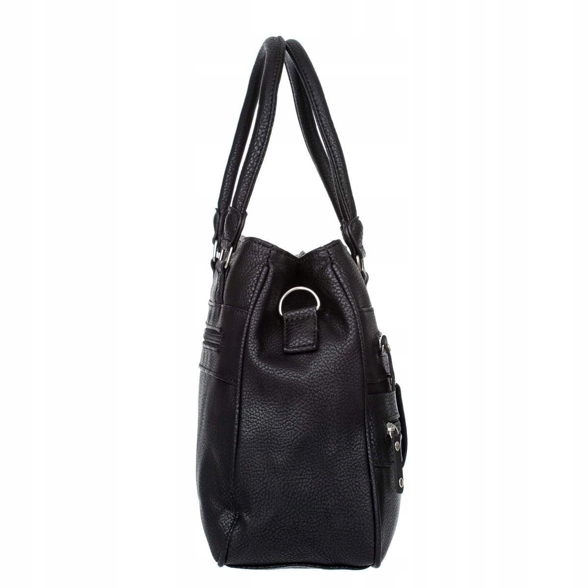 Charm & Shape torebka skóra ekologiczna czarny Model 15109