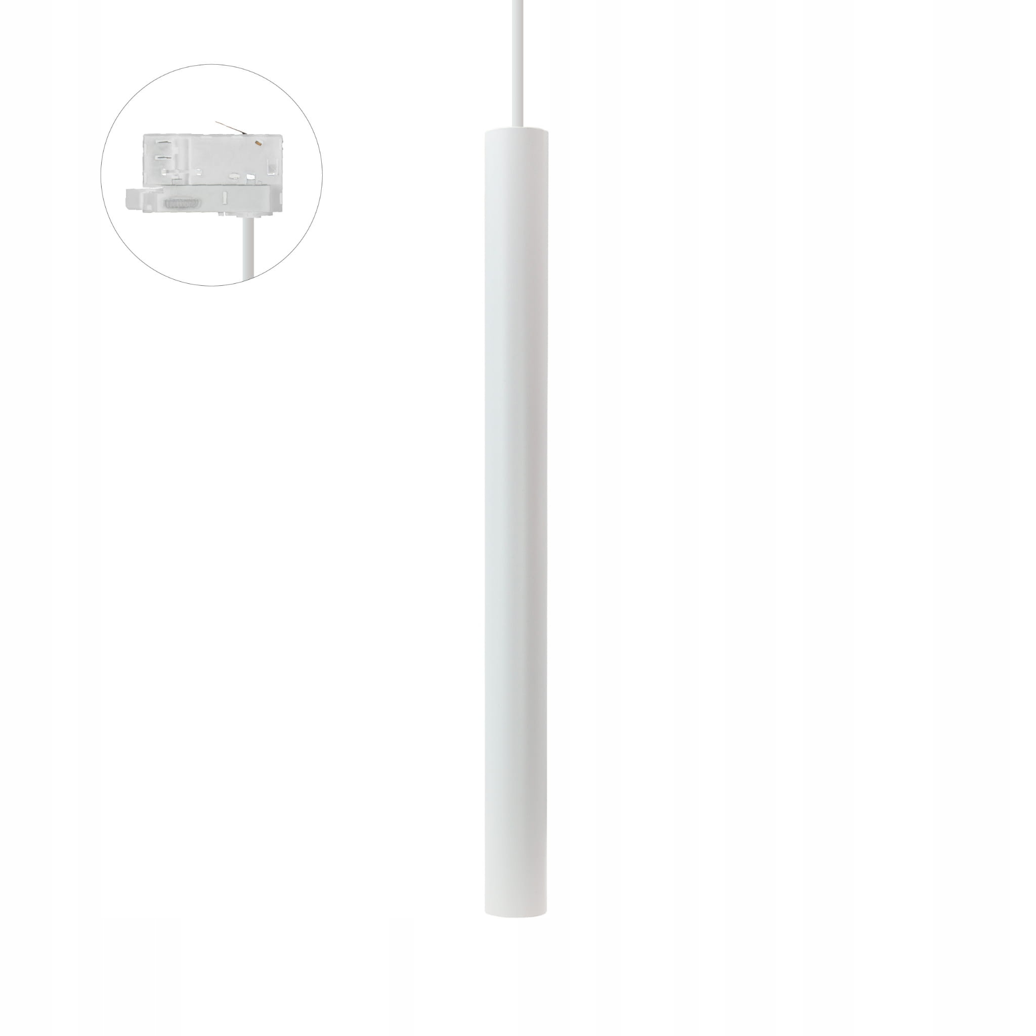 Reflektor szynowy MR11 3FAZY SLIM regulowany biały