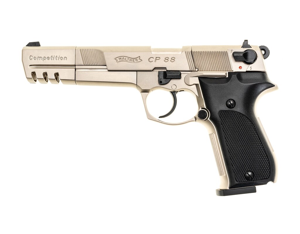 Wiatrówka Walther CP88 Competition nikiel 4,5mm