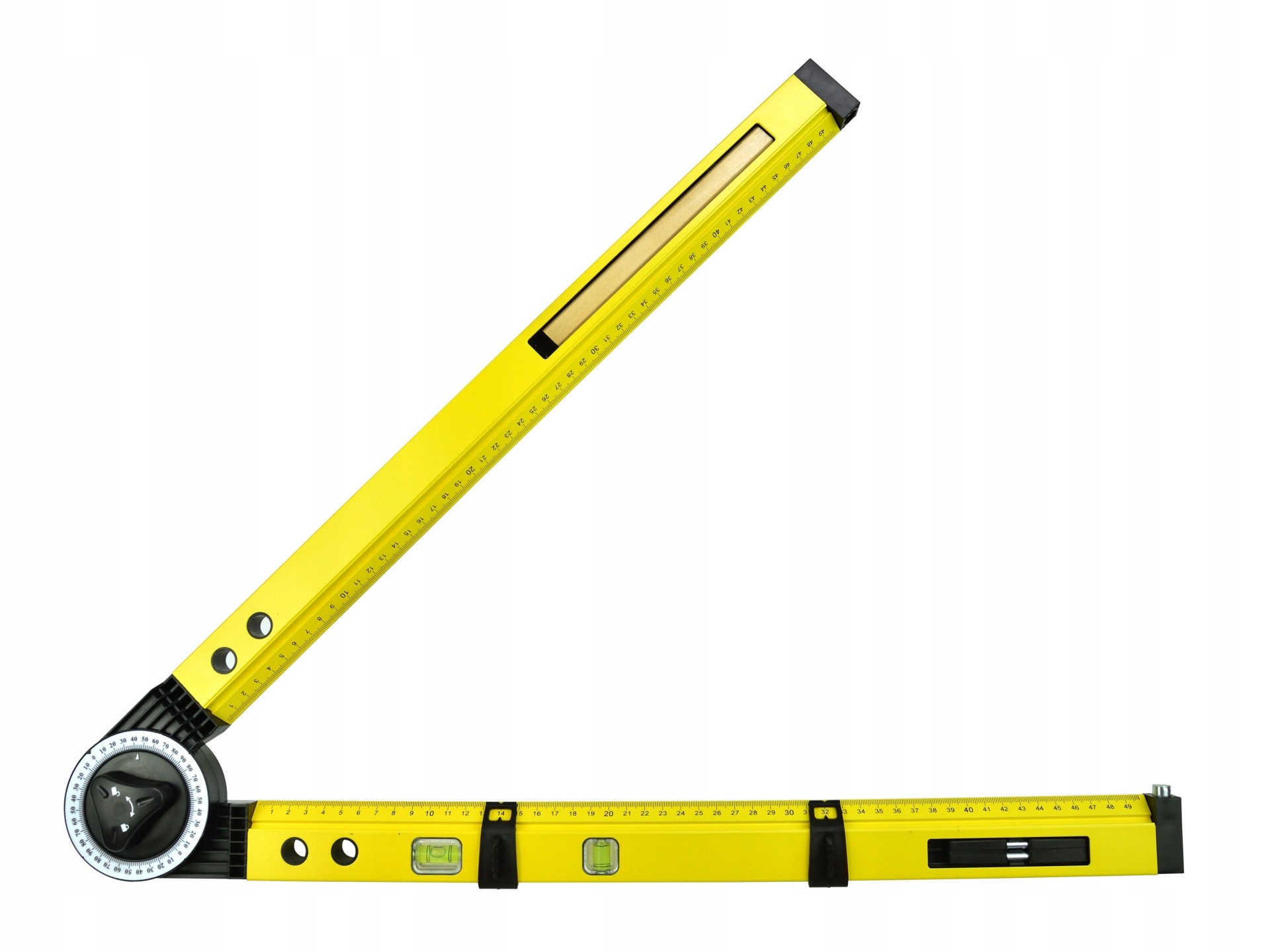 

Poziomnica Kątomierz Nastawny 3W1 Poziomica 50CM