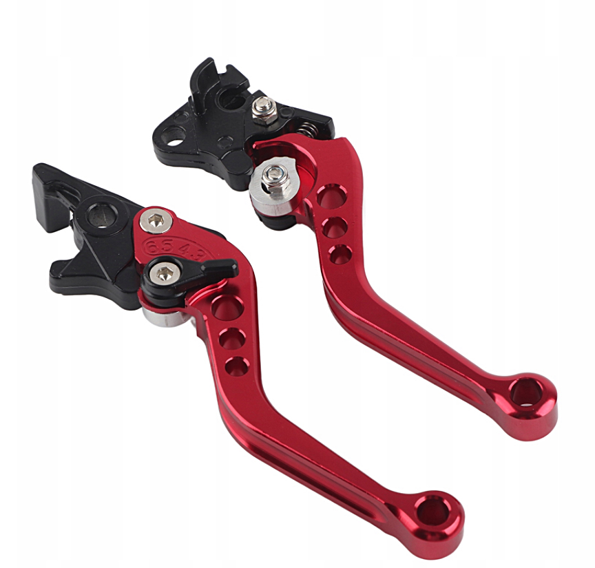 2X DŁUGIE KLAMKI SPRZĘGŁA I HAMULCA DŹWIGNIE