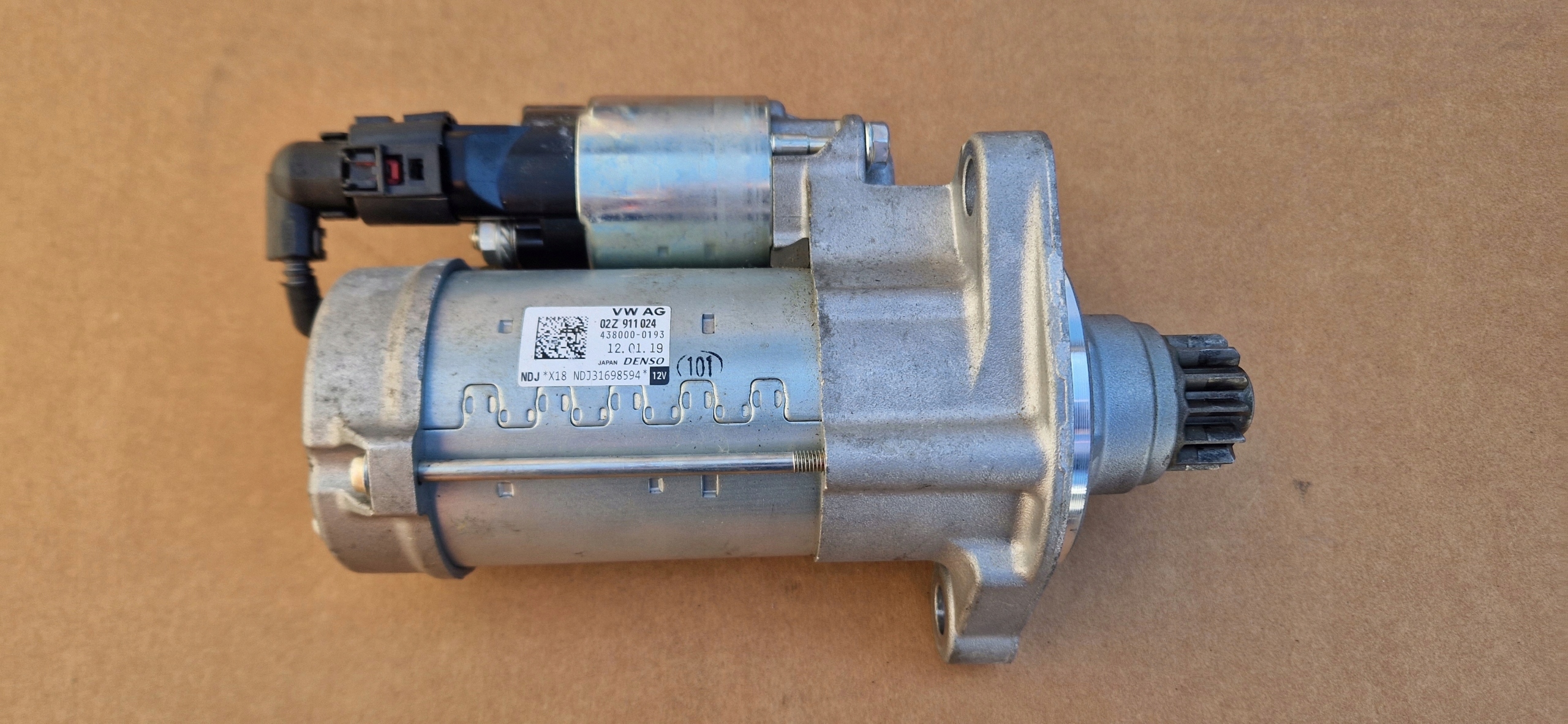 starter 02Z911024 VW SEAT SKODA AUDI new