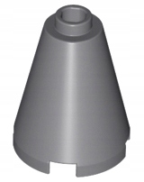 

Lego 3942c stożek 2x2 c.szary 1 szt Nowy