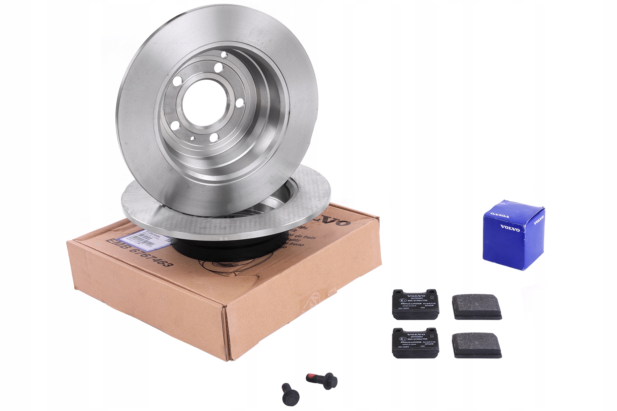 TARCZE KLOCKI HAMULCOWE TYL VOLVO 850 C70 S70 V70