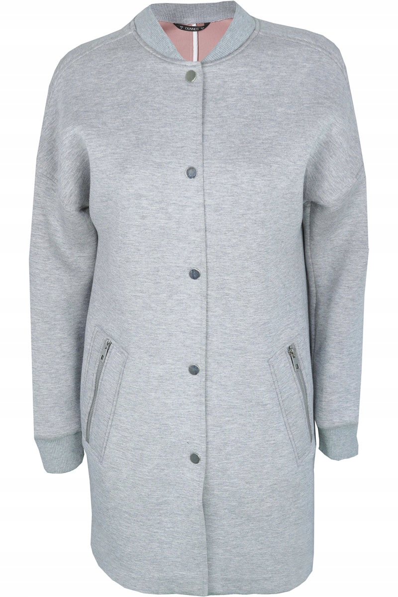 

Dunnes Szary Długi Płaszcz Kurtka Bluza XL 42