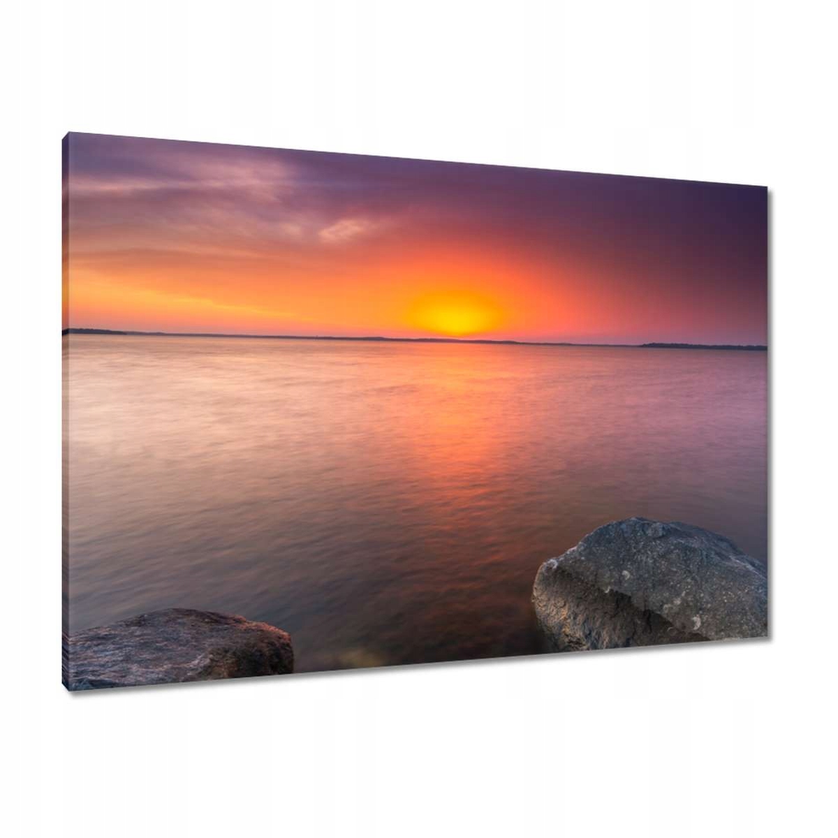 Obrazy 100x70 Skály Moře Západ Slunce