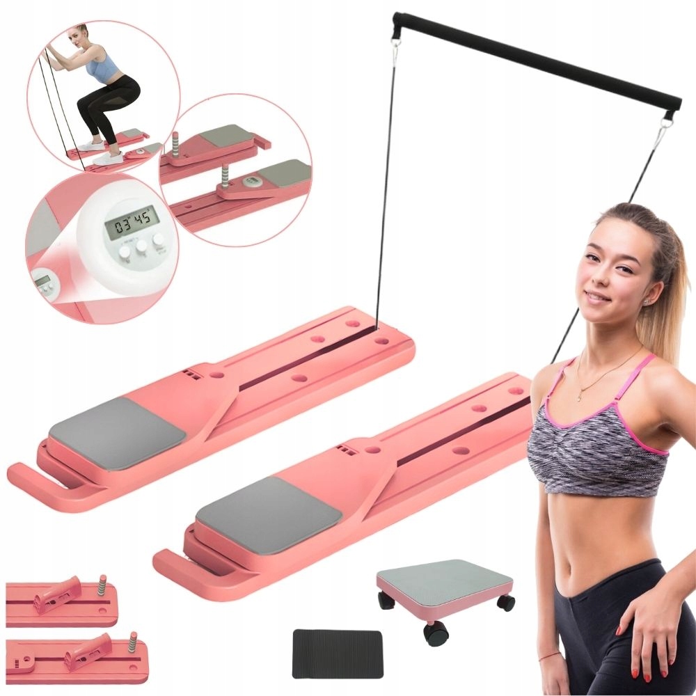 Multifunkční Deska Na Cvičení Držák pumpy Pilates Fitness Expandéry