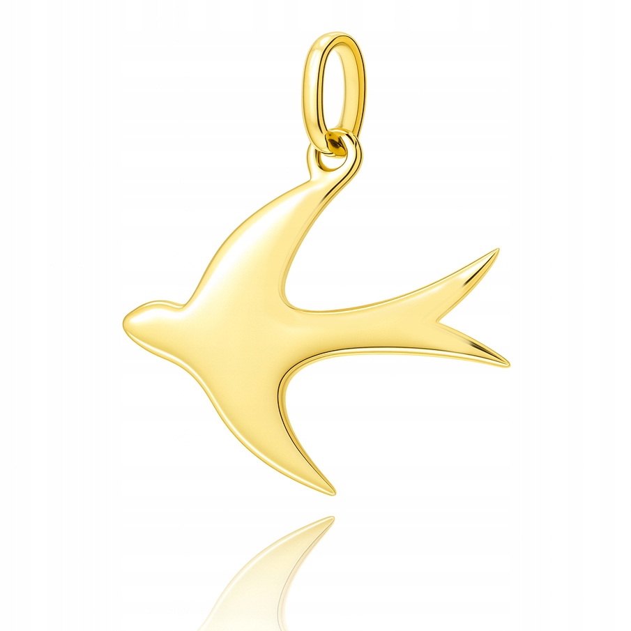 Zlatý přívěsek vlaštovka Pr. 585