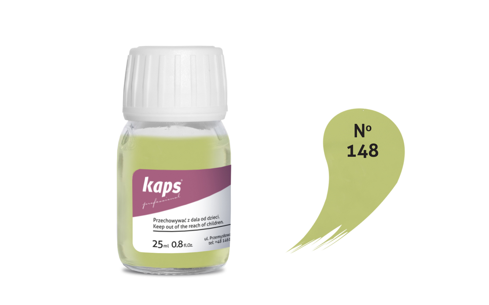 

Farba do skóry naturalnej i syntetycznej Kaps