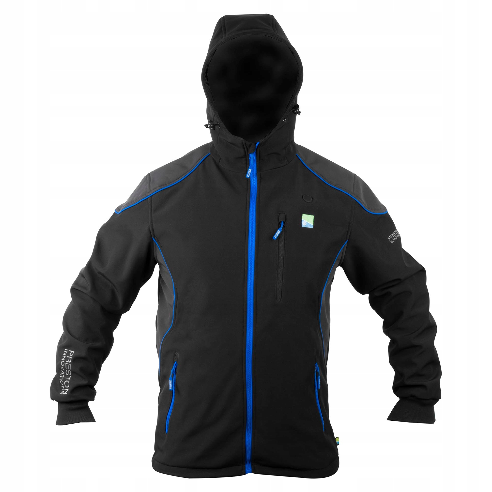 Vyhřívaná rybářská bunda Preston ThermaTECH Heated Softshell vel. L