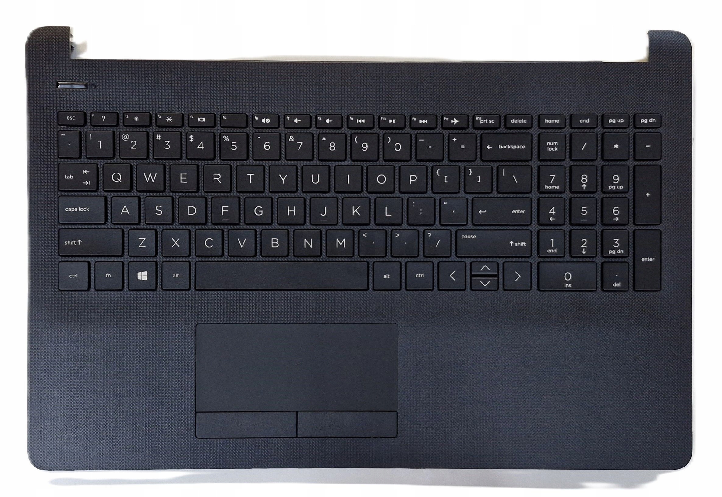 Horní Kryt Palmrest Pro Notebooky Hp 250 255 G6 S Klávesnicí A Touchpadem
