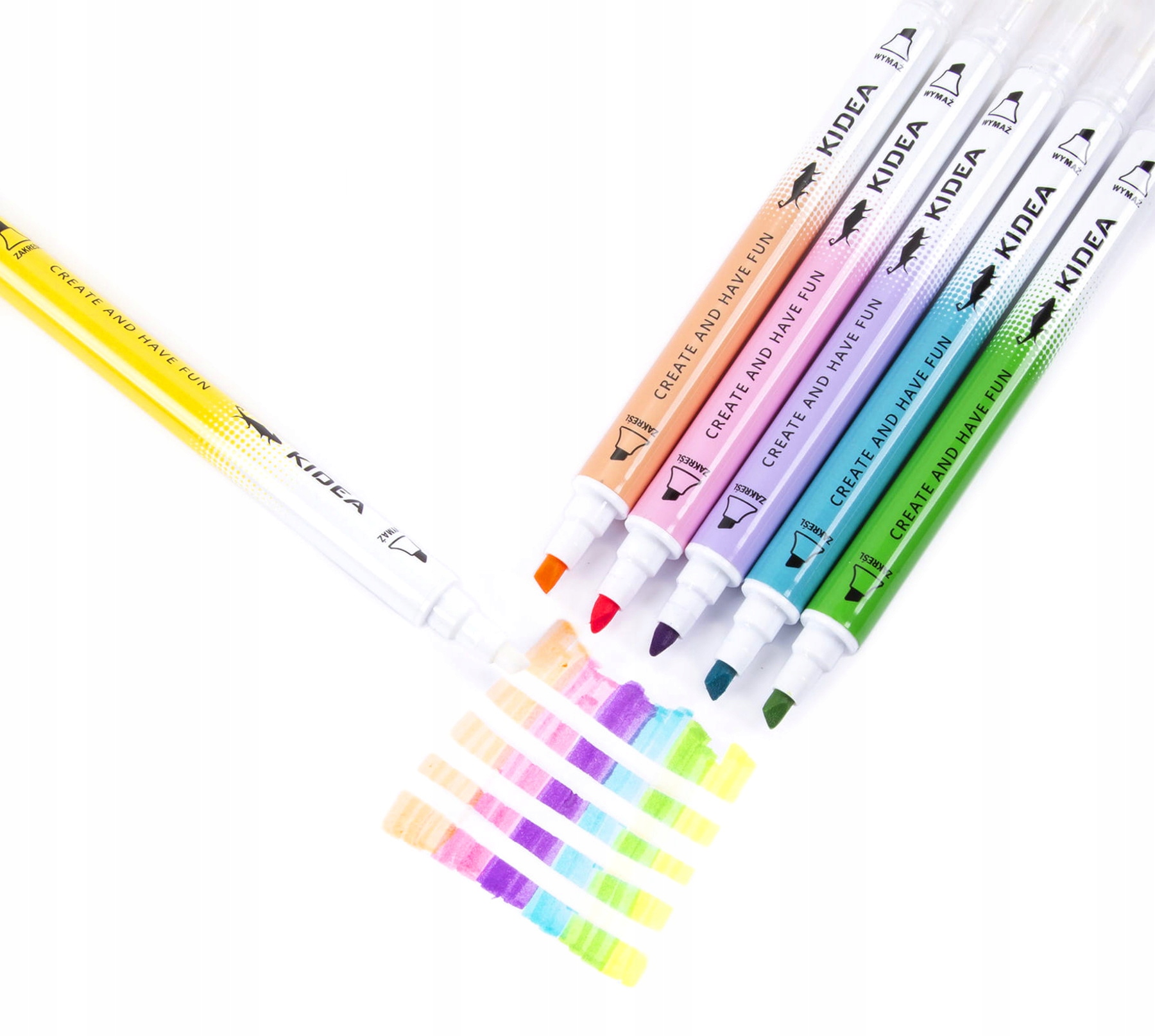 ZAKREŚLACZ KIDEA WYMAZYWALNY 2w1 FIOLET-1SZTUKA Kod producenta 0204