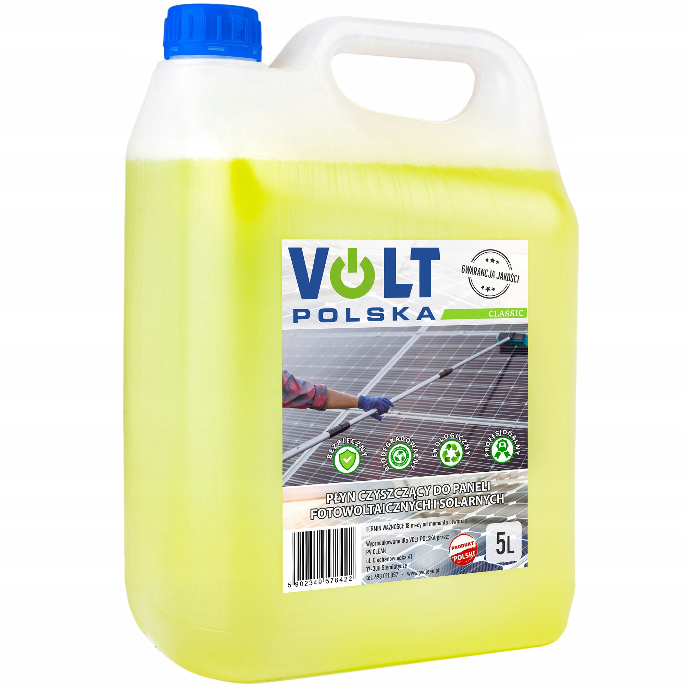 

Płyn Do Mycia Paneli Solarnych Fotowoltaicznych 5L