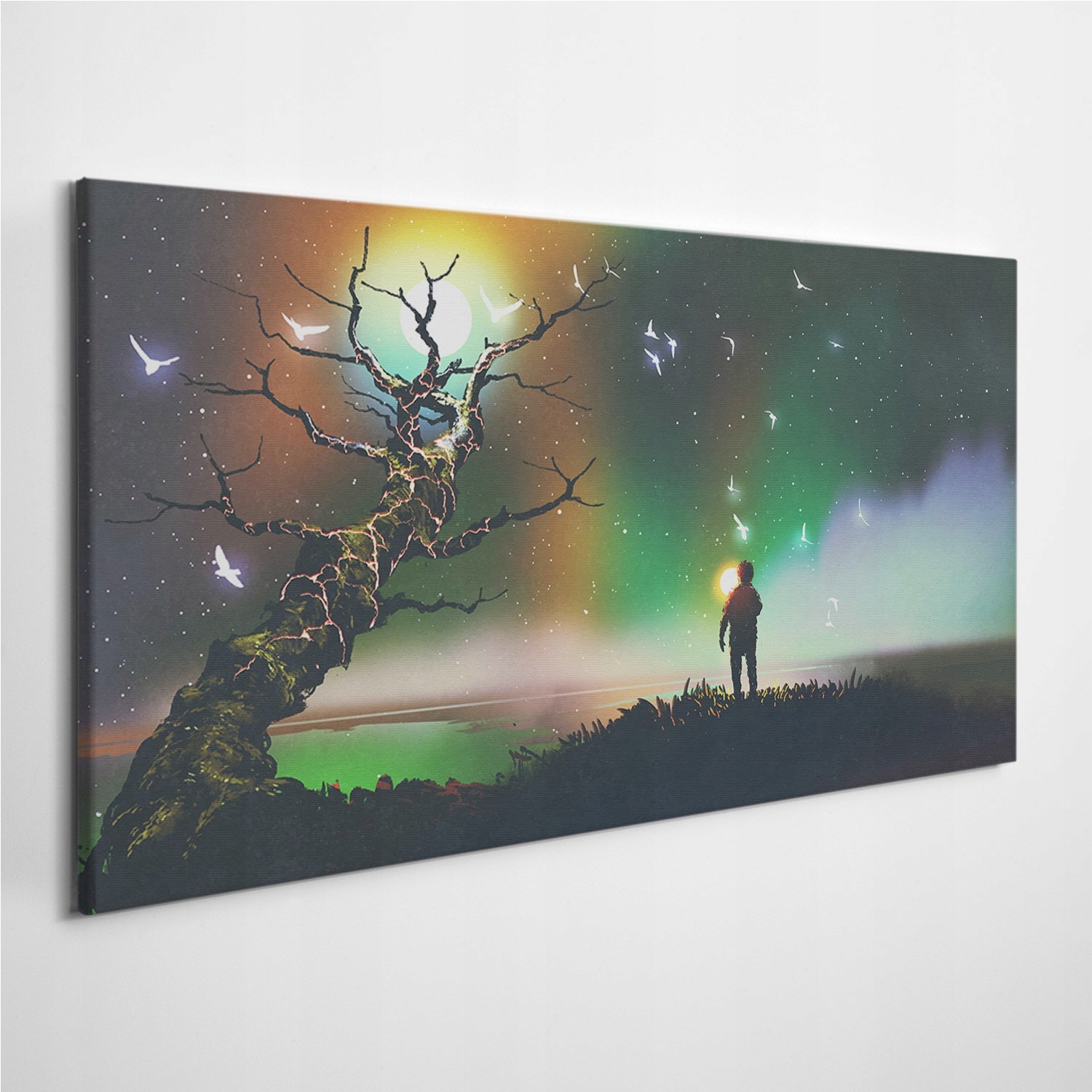 

Foto-obraz z zdjęciem Noc Chłopiec Piłka 120x60 cm