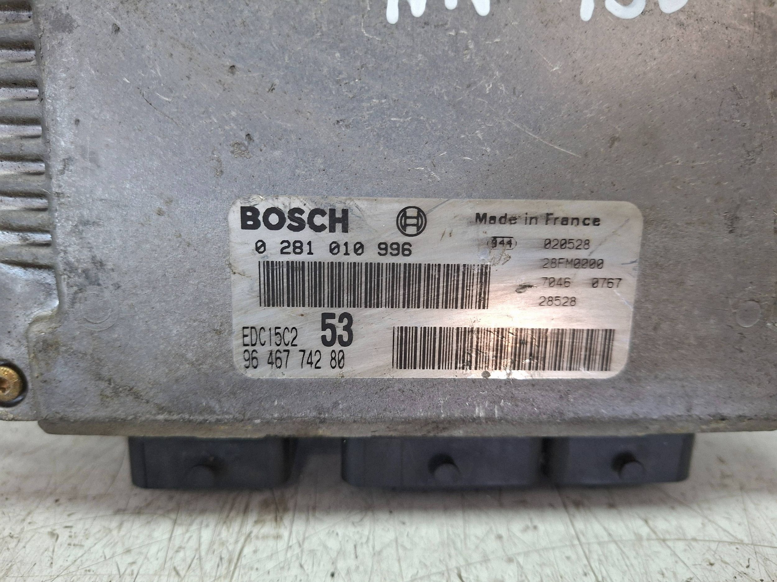 computer 0281010996 9646774280 Citroen Peugeot 2..0 HDI 8V