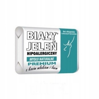 

Biały Jeleń Mydło z kozim mlekiem i lnem 100 g