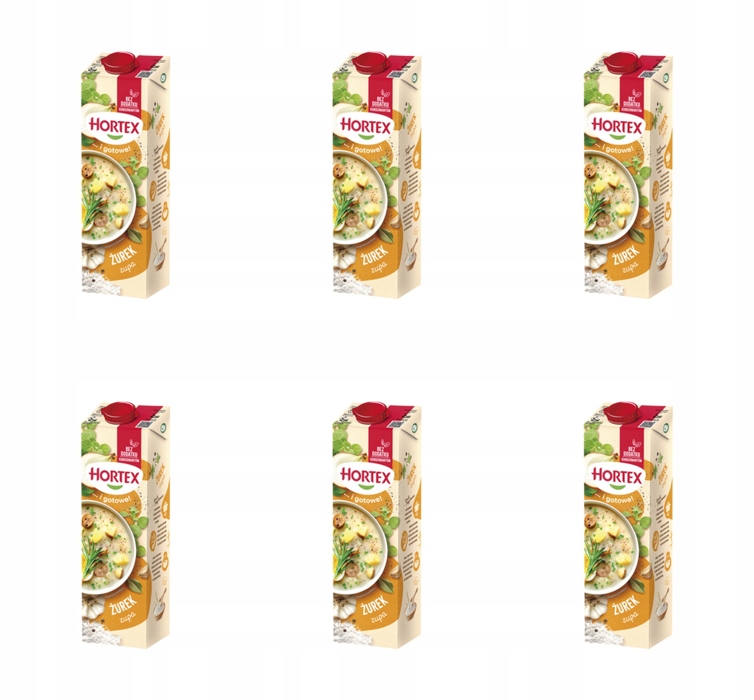 Hortex Polévka žurek polévka karton 1L X6