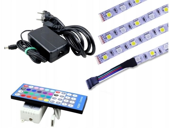 Podsvícení televizoru Led Rgbw dálkový ovladač 58 60 65