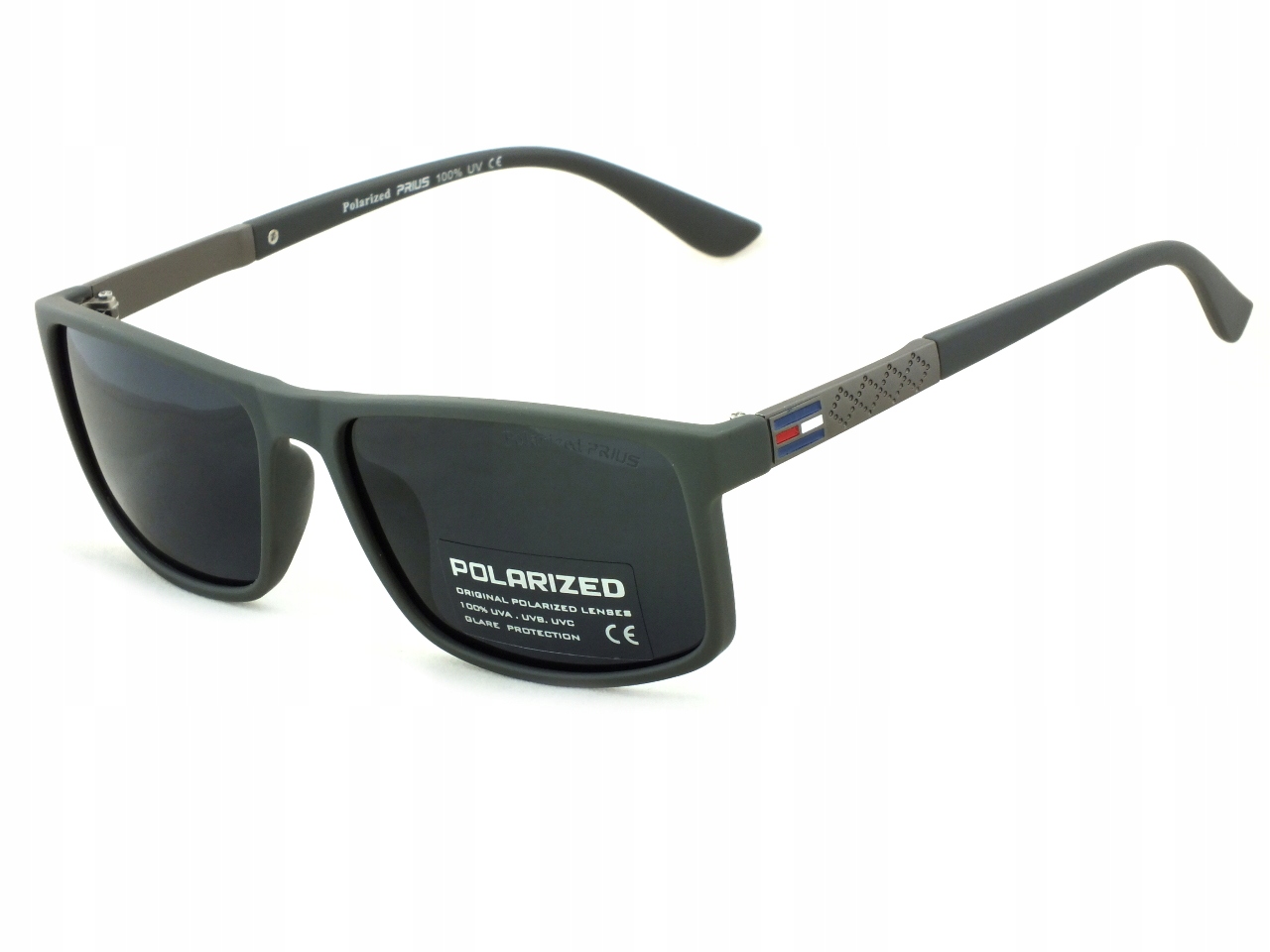 lekkie Okulary przeciwsłoneczne Prius Polarized szare sportowe Lekkie uv400