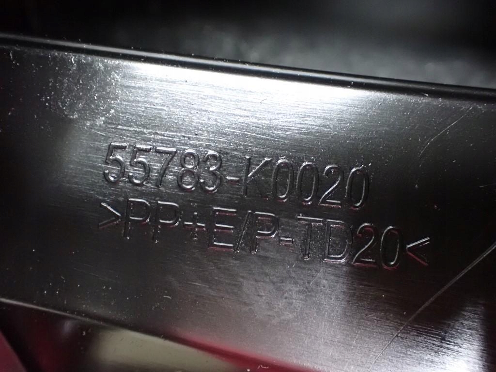 PODSZYBIE EUROPA ORYGINAŁ 55783-K0020 MAZDA 2 HYBRID KB XP210 22R Typ samochodu Samochody osobowe