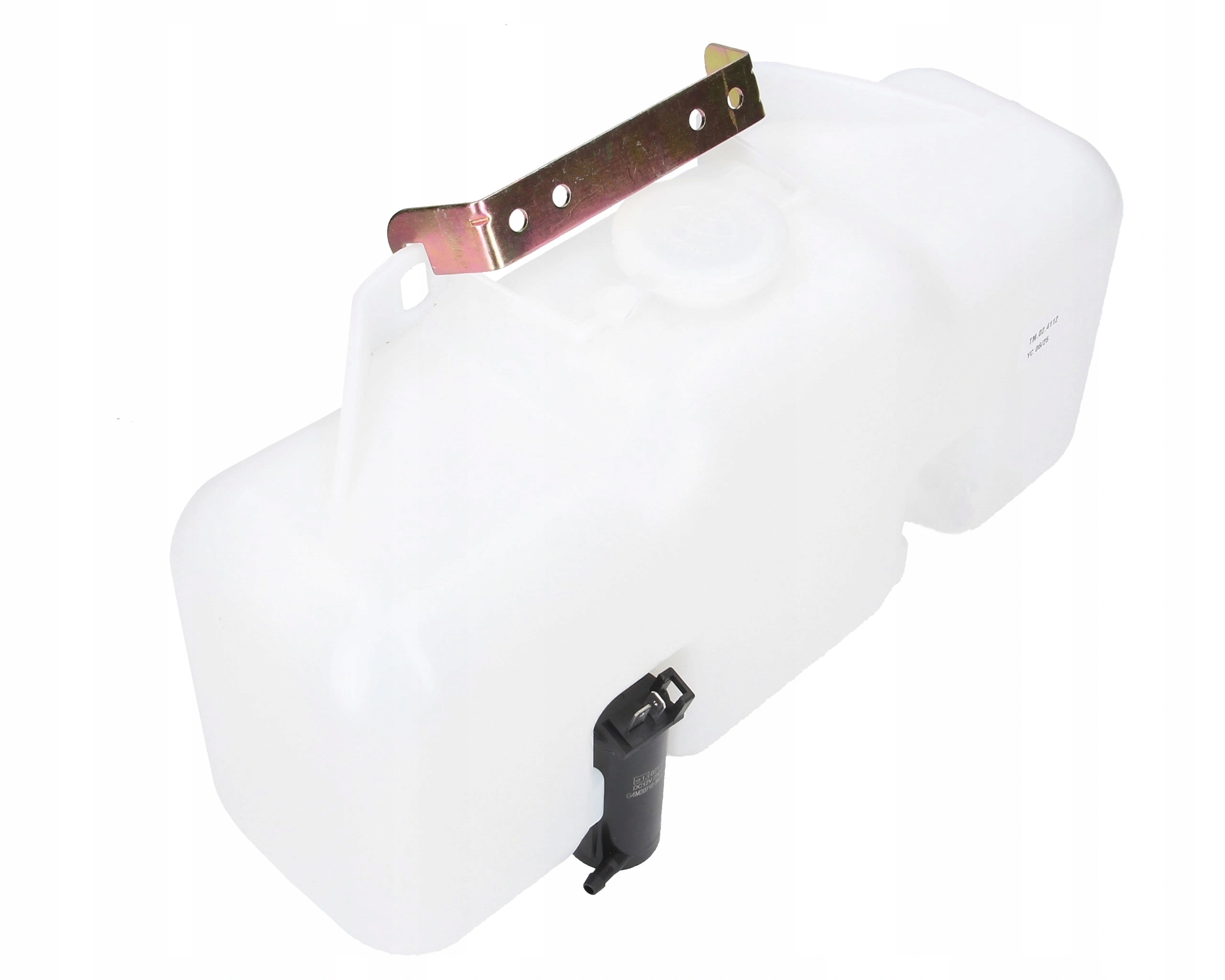 nádrž na kapalinu ostřikovačů pro traktor, bagr 4l s rukojetí a pumpou 12V