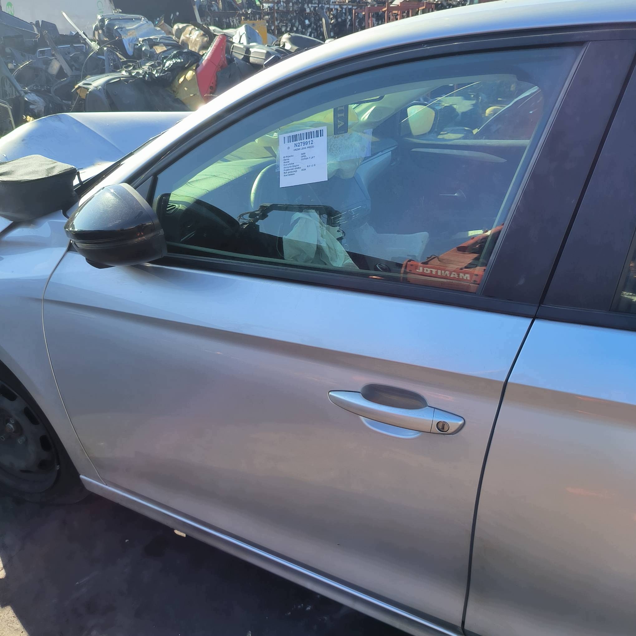 door left front EZR OPEL CORSA F LIFT