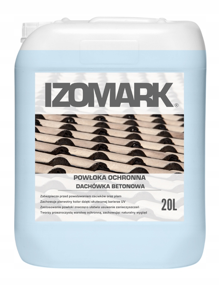 Izomark Ochranná Vrstva – Betonová Střešní Krytina 20 L