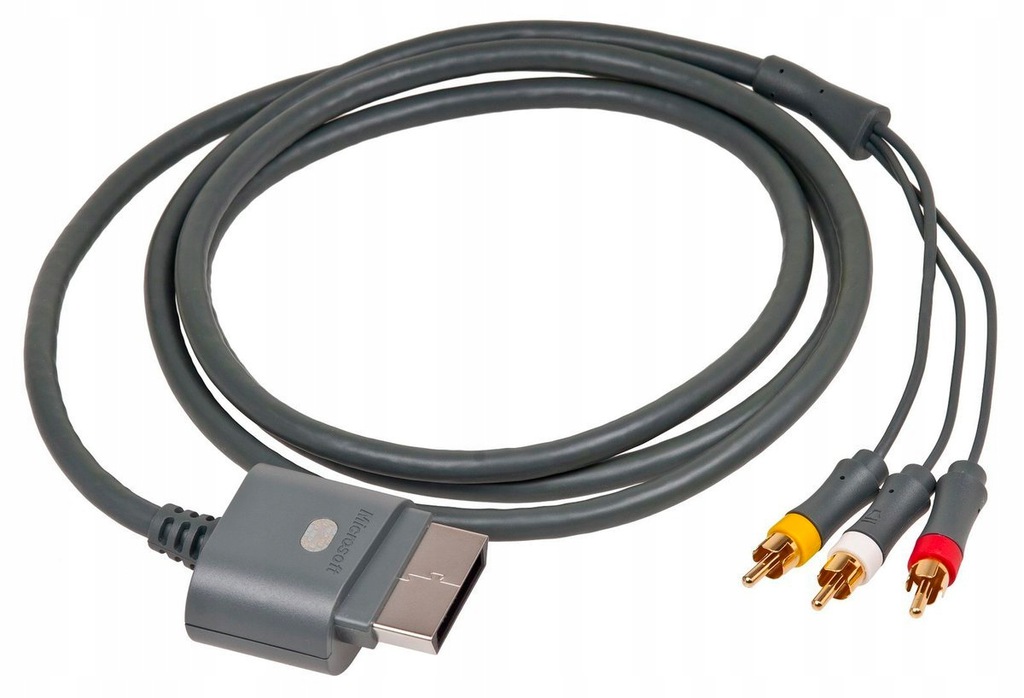 Kabel Chinch Av Rca Xbox 360 Microsoft