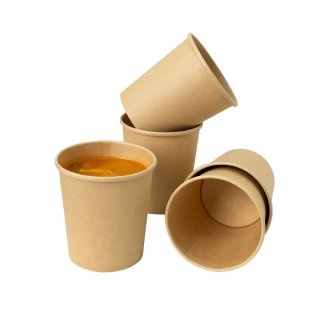 Šálkaі jednorazová papierová na polievku 750 ml 500 ks Bio Trvanlivá Obedová