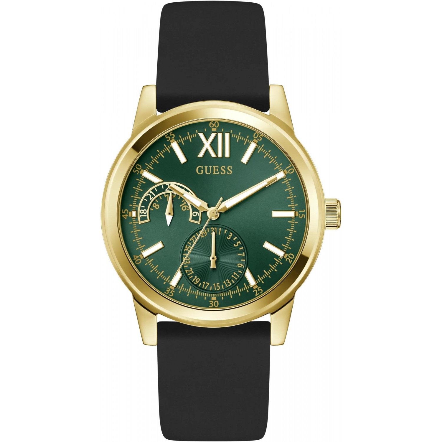 Pánské Hodinky Guess GW1056G2 s černým řemínkem