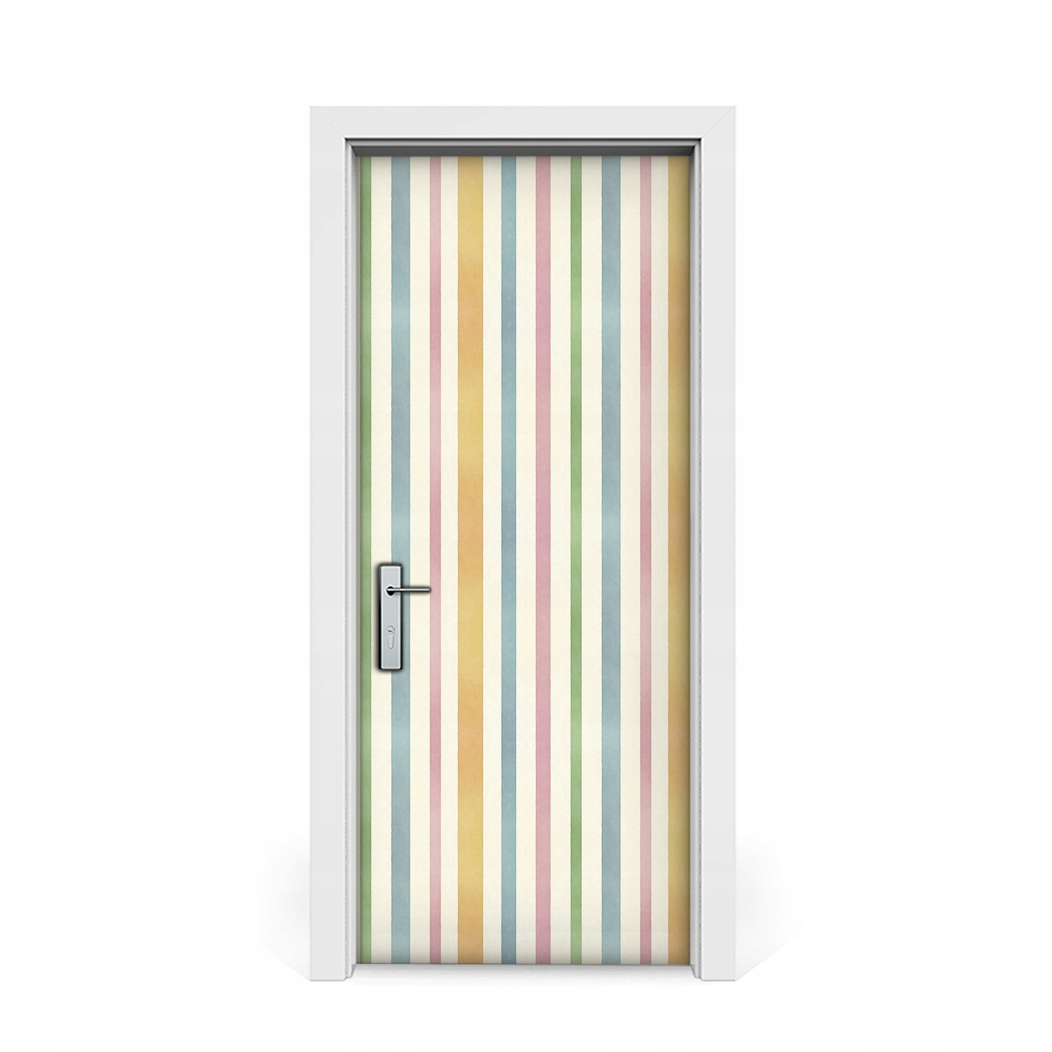 

Naklejki na drzwi Kolorowe linie 85x205