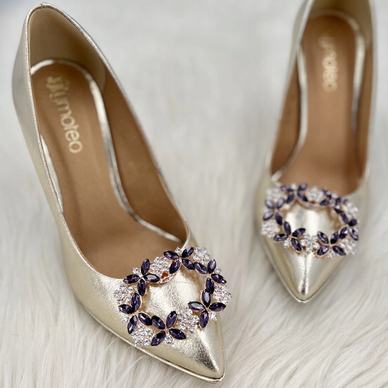 Klipsy do butów - TYMOTEO LOVE T30 FIOLETOWE