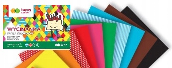 

Blok Wycinanka Happy Color A5/10k Papier Kolorowy