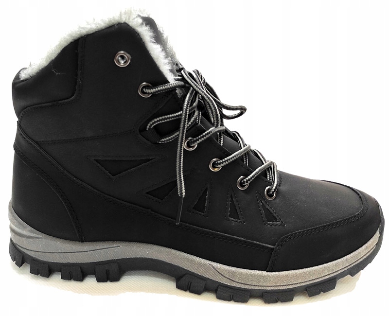 

Venizi 519 Buty Męskie Zimowe Trapery Czarny 43