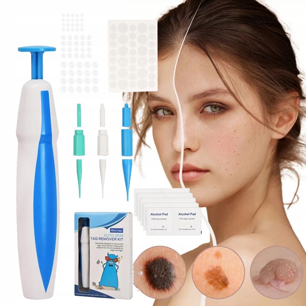 Auto Skin Tag Remover Pen Vylepšený set 2 v 1 pro odstranění kožních výrůstků