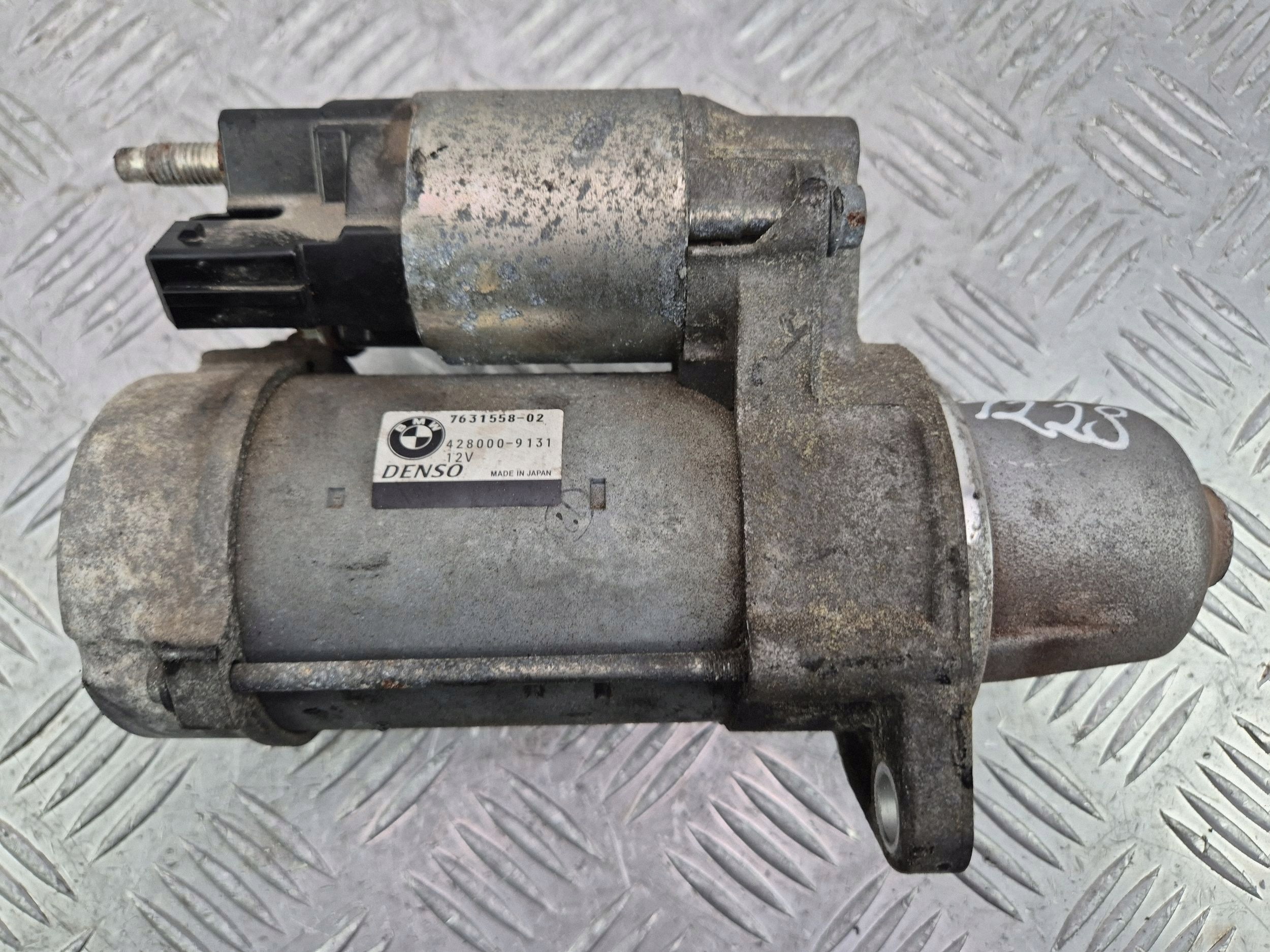BMW X6 F16 35i starter 7631558 N55B30A