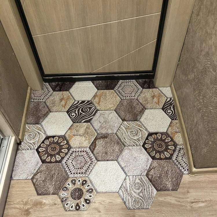 Barevný Koberec Běhoun do předsíně Koberec do chodby do haly 120x80