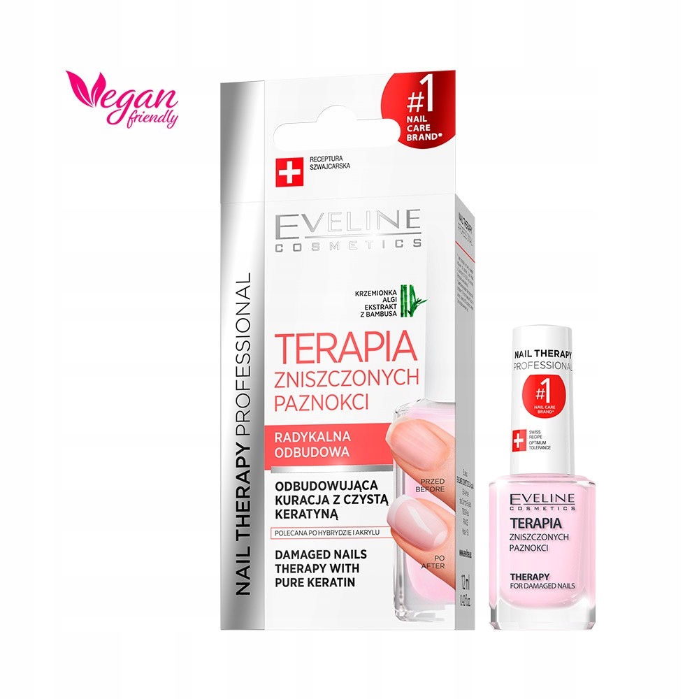 

Eveline Cosmetics Nail Therapy odżywka do paznokci