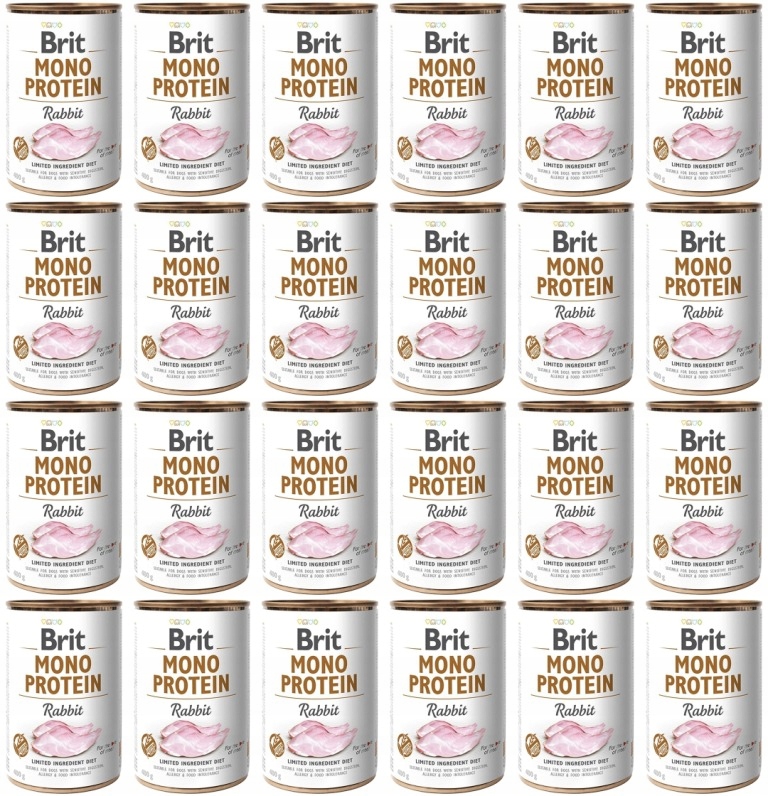 Levně Brit Mono Protein Rabbit 24 x 400 g