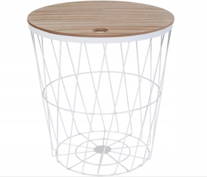 

Stolik metalowy druciany kawowy Vintage loft