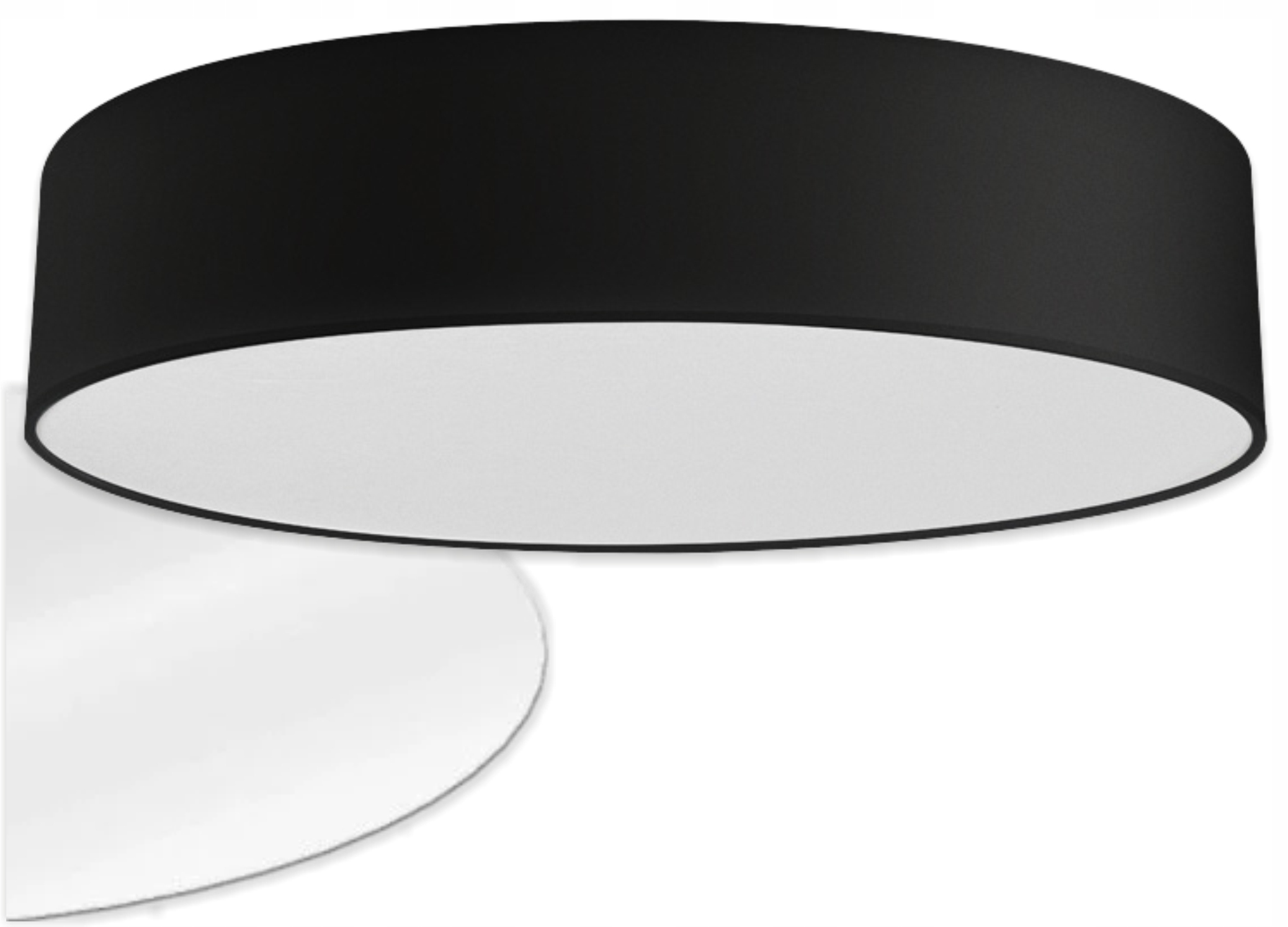 Lampa sufitowa Plafon abażur Livo Ø50 3xE27