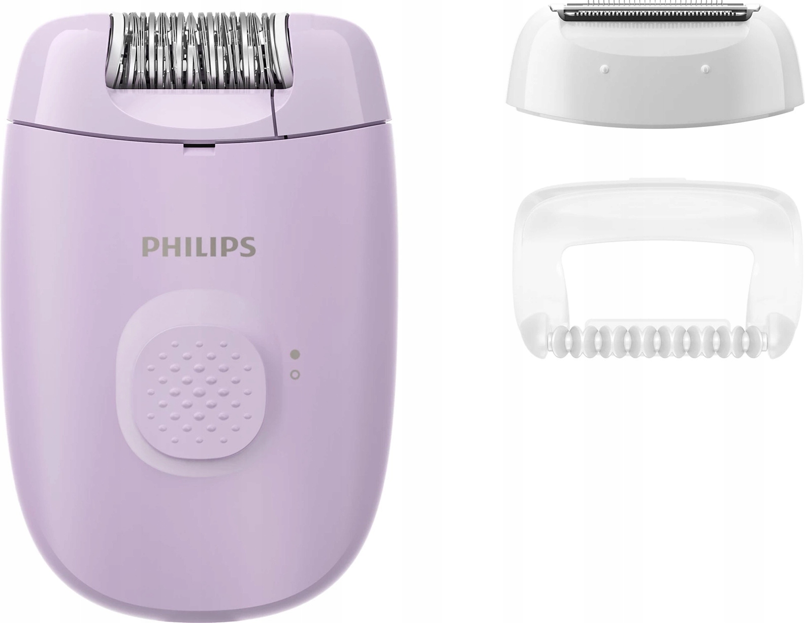 Depilator Philips Bre237 00 Seria 2000 Fioletowy system masujący epilator