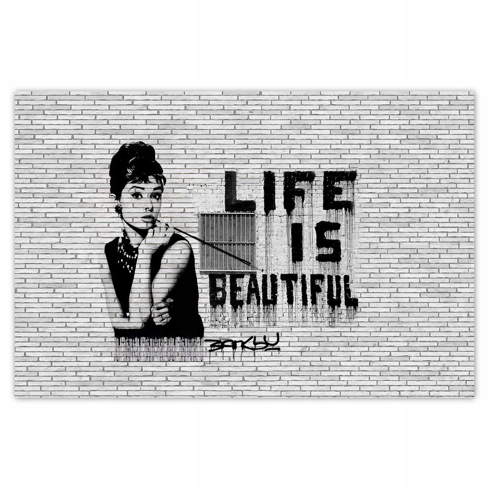

Plakat 93x62 Banksy Life is beautiful