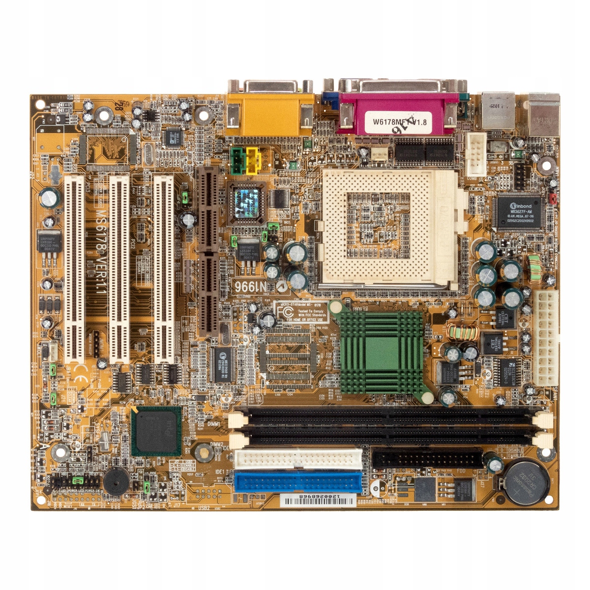 Msi MS6178 VER:1.1 Socket 370 Sdram microATX