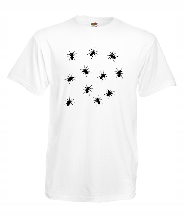

S Koszulka Męska Pająki Pajęczaki Spider Wzory